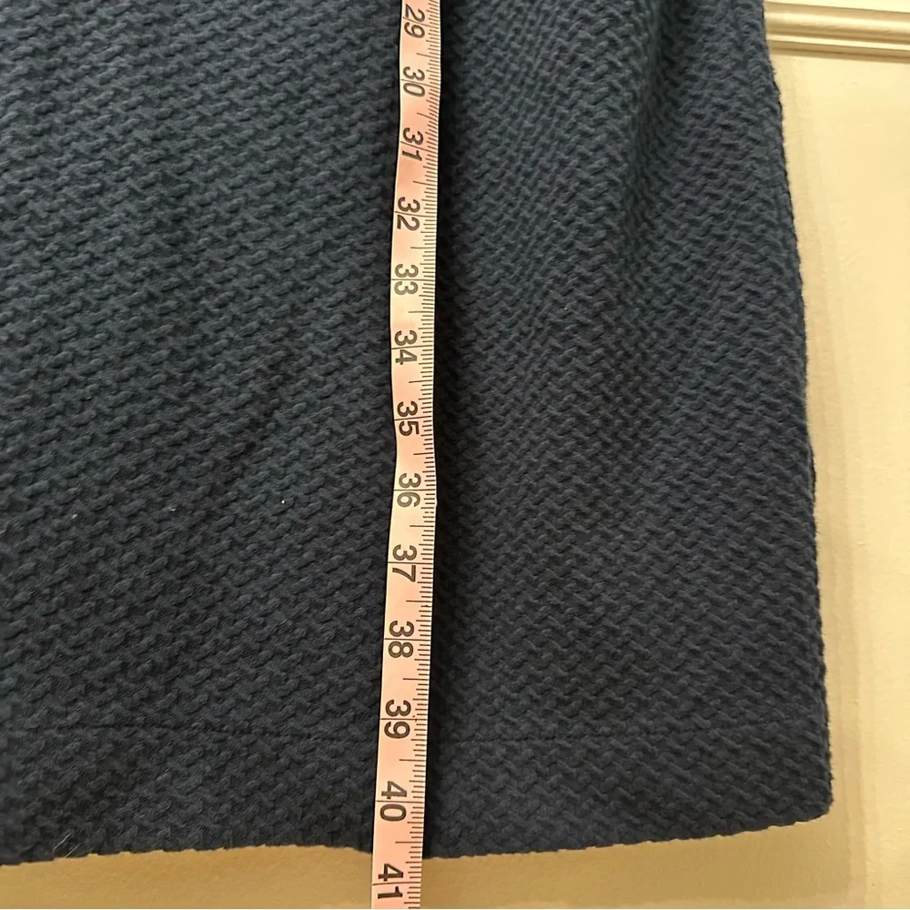 Lands End Navy Blue Sheath Dress Size 22W Classic Nautical Wedding Office Resort - Picture 5 of 10